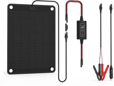 Solar Battery Charger Maintainer,Dump Trailer Battery Charger, Battery Maintaine