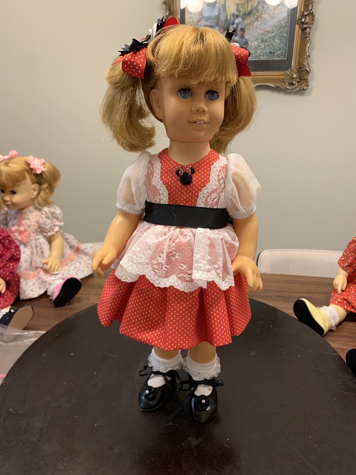 20” Chatty Cathy NO Doll Dress By Gloria’s Goodies, Panties, Hair Bows