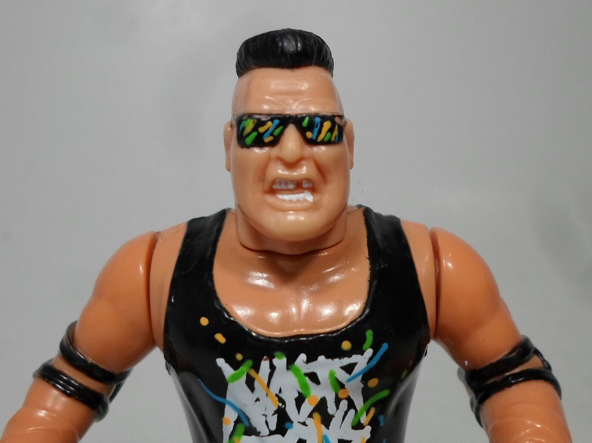 HASBRO TITANSPORTS VTG 1993 WWF WWE SERIES 3 NASTY BOYS 4.5