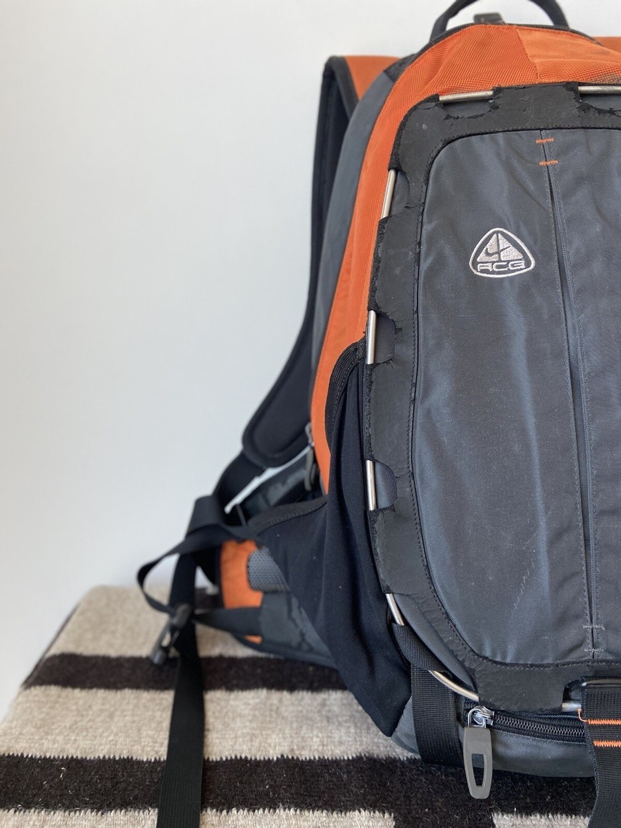 Vintage 2003 Nike ACG Backpack Bio-Knx Outdoor Travel Bag Techwear