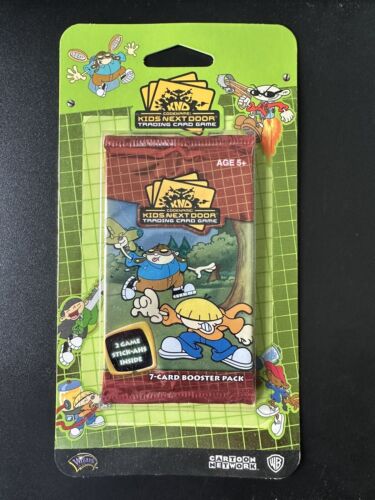 Cartoon Network Codename Kids Next Door Trading Card Game Blister Pack Sealed - Picture 1 of 2