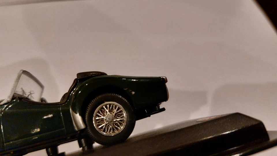 TRIUMPH TR3 1955 1/43 DEL PRADO VERT - Photo 4/4