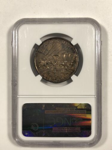 1926-S Oregon Trail Commemorative. .50. NGC MS63 - Picture 4 of 5