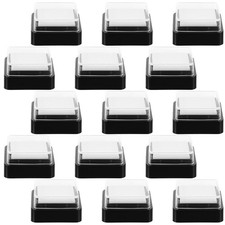 20 Pcs Blank Diy Ink Pads Mini Inkpad Stamps for Crafting Card Making