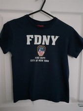 Boys FDNY Tee-shirt Size M P/P 15 Inches