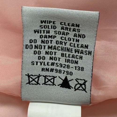 URBAN REPUBLIC Girls Collection Baby Pink Water Resistant Raincoat Size Large - Picture 14 of 16