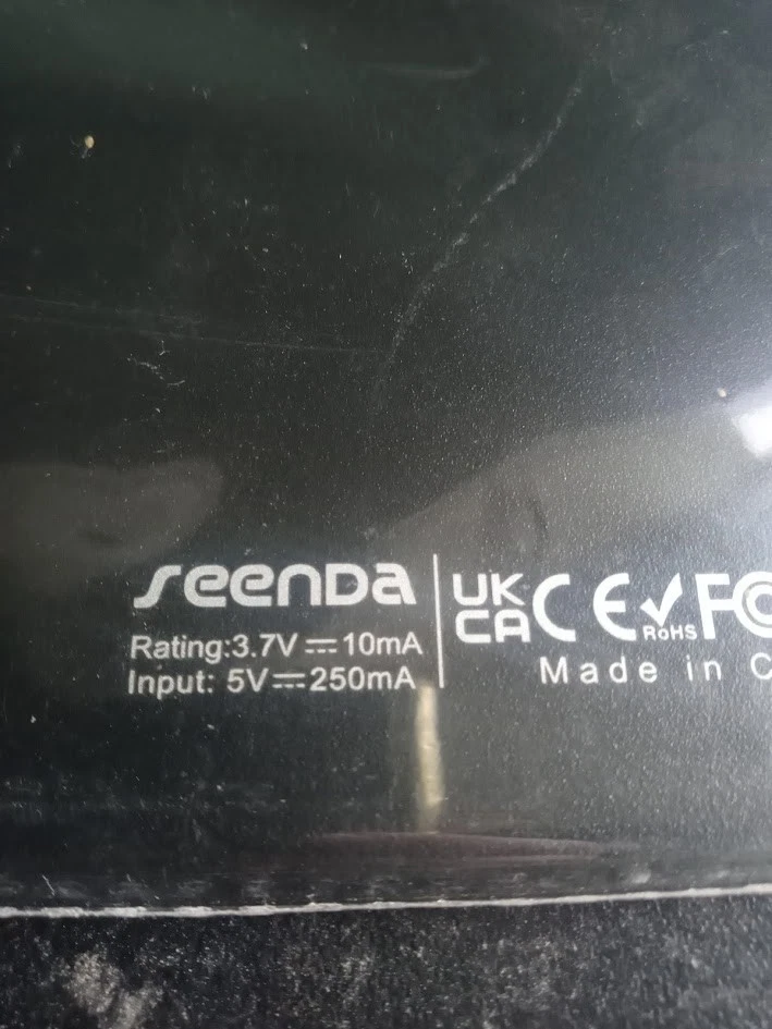 Seenda SKM64-3 wireless keyboard Bluetooth USB receiver grey - Image 2 of 2