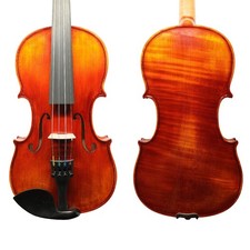 Handmade 1/2 Violin Outfit One Piece Back,European Tonewood,Rich Tone,Case Bow