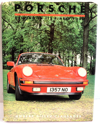ANDERS DITLEV CLAUSAGER PORSCHE DRIVING IN ITS FINEST FORM HARDCOVER BOOK USED