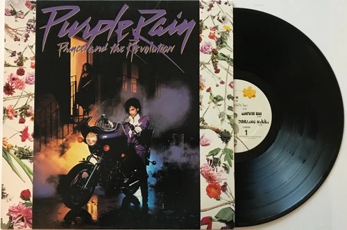Prince and the Revolation Purple Rain  Original 1984  Played graded Near Mint +