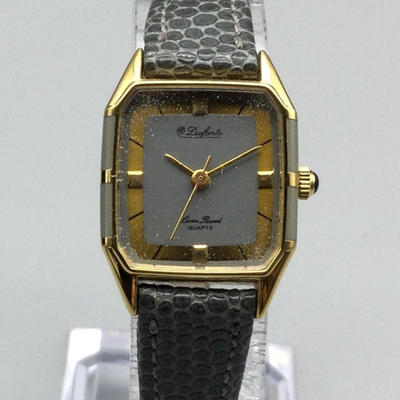 Vintage DuFonte Lucien Piccard Watch Women 20mm Gold Tone  display picture 3