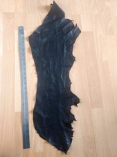 black leather skin hide remnent