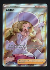 Caitlin 189/198 SWSH06: Chilling Reign Holofoil Ultra Rare Pokemon TCG on eBay