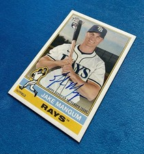 2025 Topps Heritage Real One Autographs Jake Mangum Rookie ROA-JM (AU, RC)