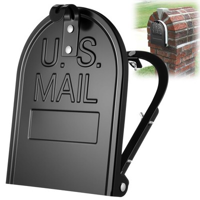 6 1/4 Inch (W) by 8 Inch (H) Mailbox Door for Brick Mailbox Door, Fix for Rus...