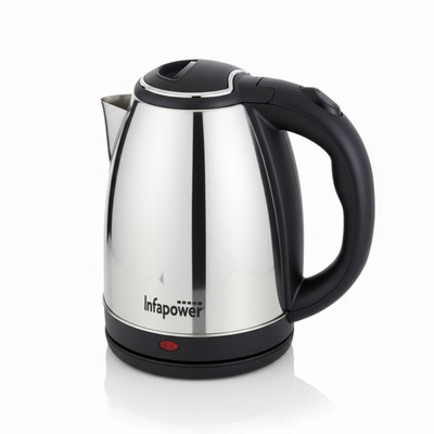 Kabelloser Wasserkocher 1,8 Liter 1800W Edelstahl schnellkochend 360° drehbar