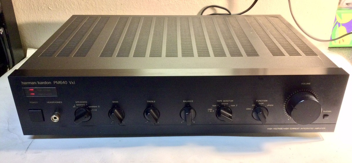 美品* harman/kardon PM640 Vxi Harman Kardon PM640 Vxi RARE Amplifier ~ Powerful 80s Amp ~ Japan