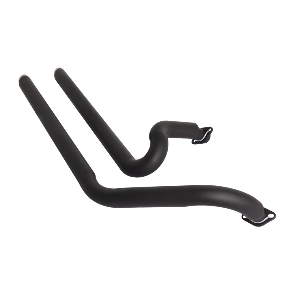 Sistema de tubos de escape negro apto para Kawasaki Vulcan 900 VN900D Classic 2006-2024 Foto 3 de 4