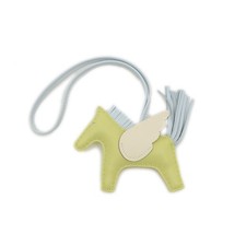 Hermes Rodeo Pegasus PM Yellow Bouljon Blue Brum Nata Z Stamp