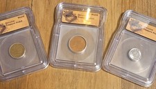 ICG Certified World Coin Lot: 5 Euro Cent, 1 Peso, 5 Pfennig, 1978 Germany