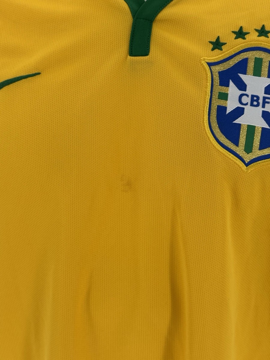 Nike Brazil CBF dri-fit home jersey 2014 world cup 575280-703