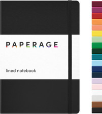 Lined Journal Notebook, Hardcover Journal for Women  Men, 160 Pages, 5.6 in X
