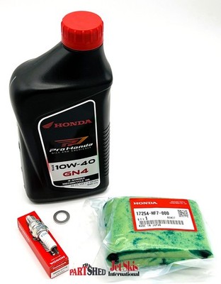For Honda TRX90X SporTrax 90 TRX 90 X Oil Change Kit NGK Spark