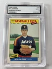 Nolan Ryan Graded Mint 9. 1986 Fleer Baseball's Best Sluggers vs. Pitchers - #30