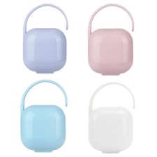 Baby PP Plastic Pacifier Box Will Carry Small Food Zero Maternal - PURPLE
