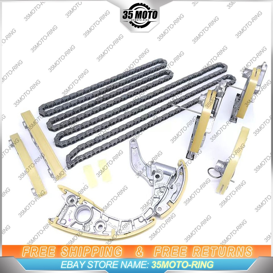 Timing Chain Tensioner Kit&Cylinder Overhaul Gasket Seals Kit for Audi ...