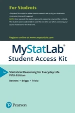 MyLab Statistics with Pearson eText A..., Triola, Mario