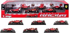 Burago F1 FERRARI Formula 1 F1 Racing Die-Cast 1:43 Scale 6 Pack Set Models New