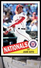 2020 Topps Update #85TB-46 Juan Soto 1985 Topps Baseball 35th Anniversary - JL