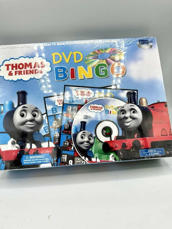 Thomas The Tank Engine & Friends DVD BINGO ScreenLife 2007 Board Game New/Sealed - Image 2 of 4