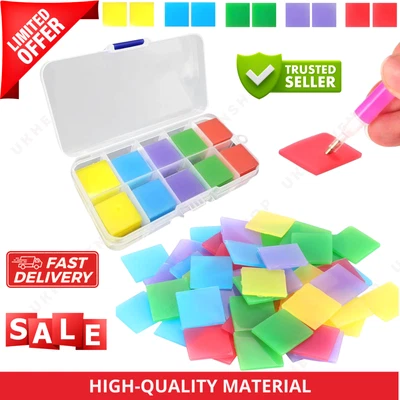 BRANDED Wax Pads for 5D Diamond Art Glue Clay Square Gem Arts DIY Accessories UK