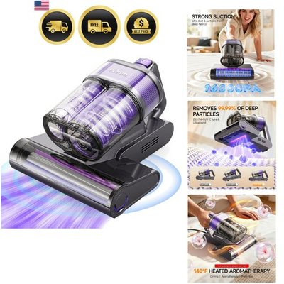 #ad Effortless Mattress Cleaner Dual UV C amp; HEPA Filtration for a Healthier Home $119.18