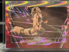2025 Topps Chrome WWE Zoey Stark #174 Red Geo...