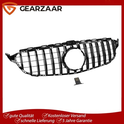Kühlergrill Grill Für Mercedes C Klasse W205 2014-03/2018 Sport ABS Kunststoff