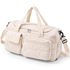 Gym Bag for , Cute Travel Duffel Bag with Shoe Compartment Wet Pocket, Ligh...
