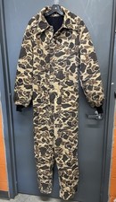 Vintage Hunting Outdoor Men s Coveralls Duck Camo Jumpsuit