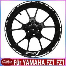 17 Zoll Motorrad Rad Aufkleber Felgenaufkleber Set Für YAMAHA FZ1 FZ1 FZ