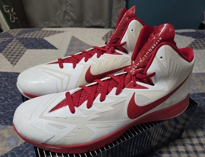 Size 16.5 Nike Lunar HyperQuickness White/Sail/Red