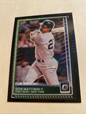 2025 Donruss Don Mattingly #98 Black Prizm