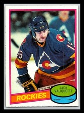 1980-81 O-Pee-Chee #108 Jack Valiquette