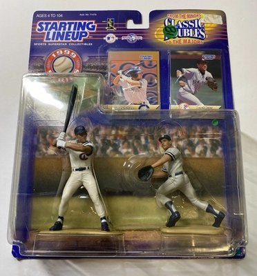 #ad #ad DEREK JETER NY Yankees Starting Lineup Classic Doubles Minors to the Majors 1999 $14.00