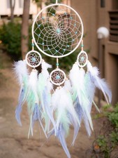Handmade Dream Catcher Feathers Hanging Dreamcatcher Home Room Wall Decor DIY