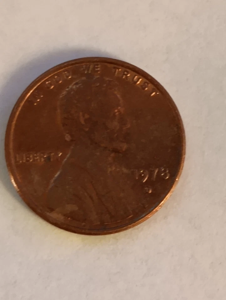 1978 D PENNY Denver Mint  - Image 2 of 4