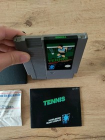 Tennis / Nintendo Nes / Avec Notice + Ticket / Pal B / Fra