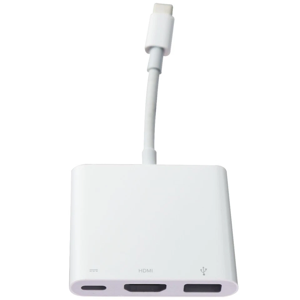 Adattatore Multiporta AV Digitale USB-C Apple (A2119) - Bianco (MUF82AM/A) - Immagine 2 di 2