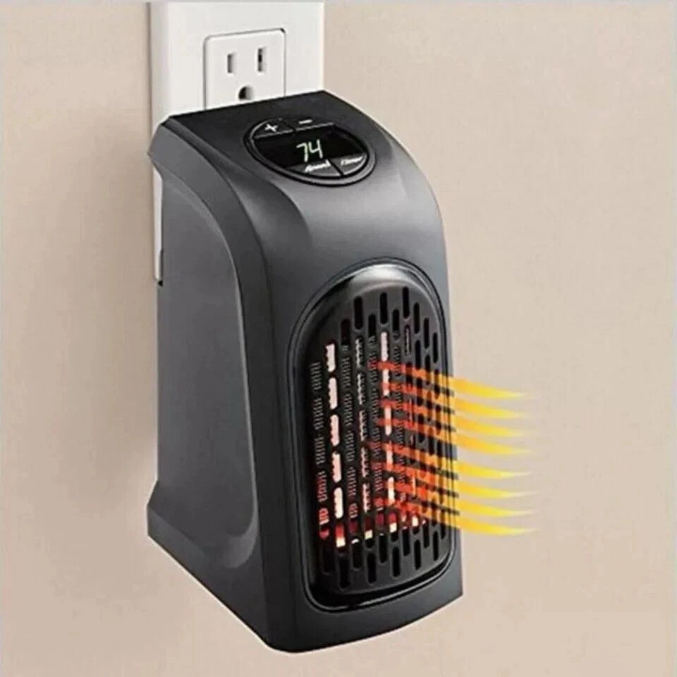 MINI STUFA HANDY HEATER ELETTRICA PORTATILE A BASSO CONSUMO 400W - Immagine 2 di 4